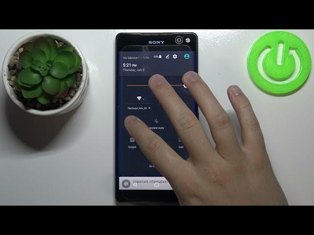 Video thumbnail for How to Find Flashlight in SONY Xperia C5 – Open Flashlight Feature