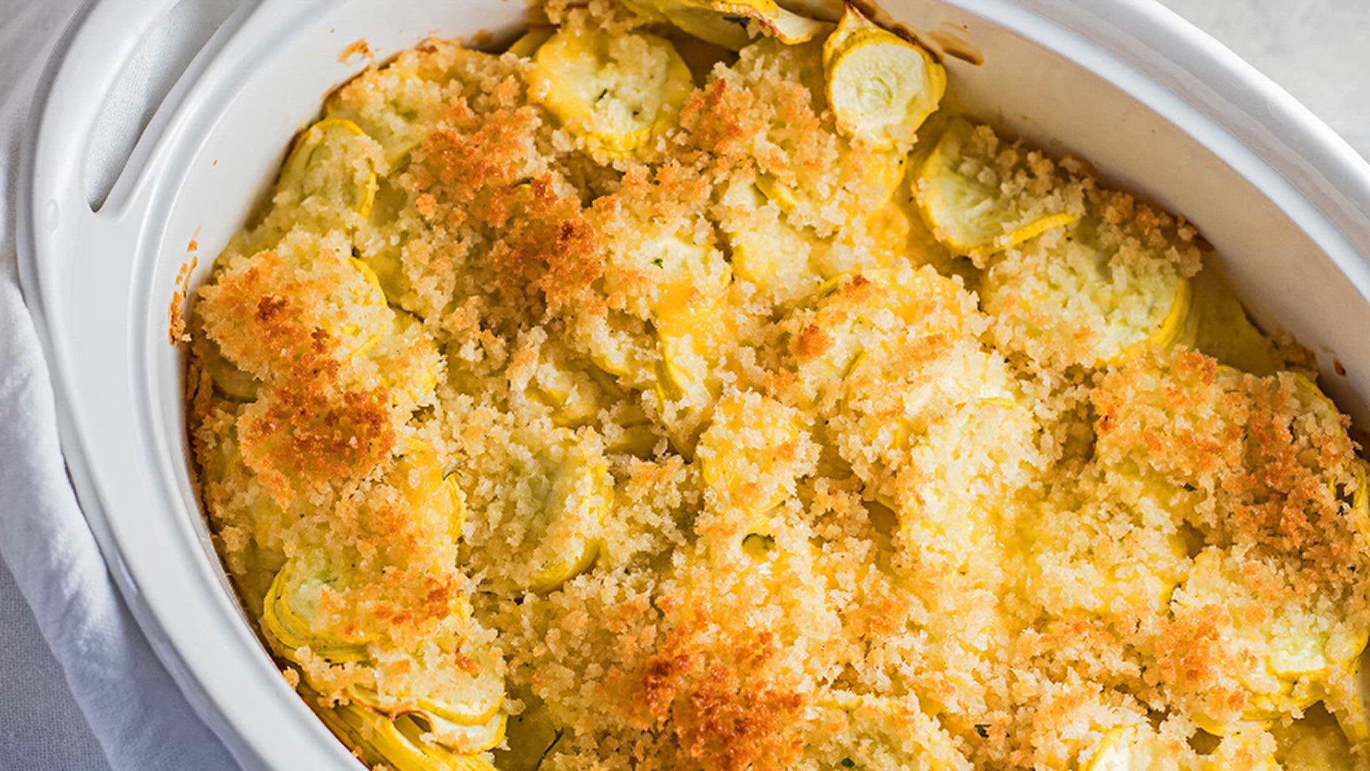 'Video thumbnail for Squash Casserole Recipe'