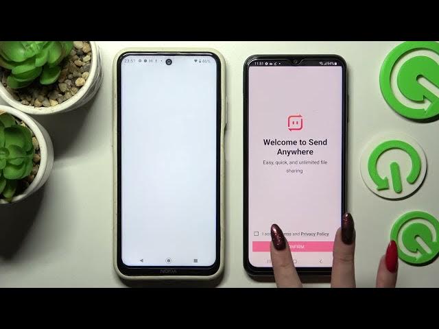 Video thumbnail for How to Transfer Files From an Android to SAMSUNG Galaxy F23 - Use Send Anywhere