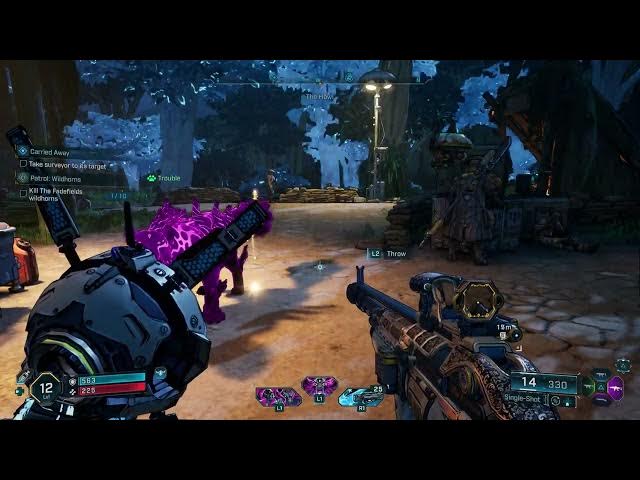 Video thumbnail for Borderlands 4 - Carried Away: Hit Porta Potty Lock | Take Surveyor To It's Target | Talk with Naver