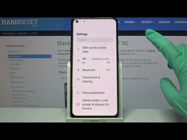 Video thumbnail for How to Access Typing Features in Realme GT 5G - Enter Text Corrections Options