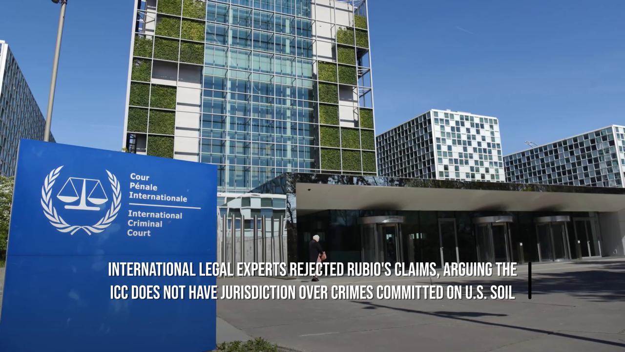 Video thumbnail for Rubio Launches Campaign To Dismantle International Criminal Court.