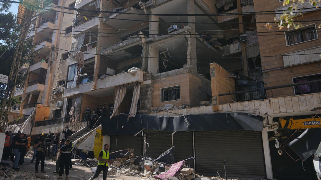 Video thumbnail for Lebanon 'a playground for others': fresh strikes on Beirut trigger concern