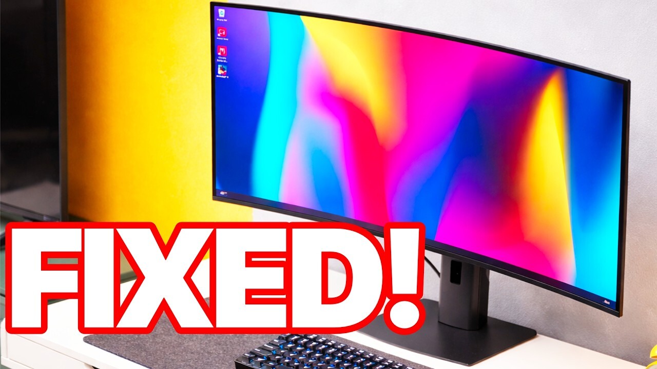 Video thumbnail for This solves the OLED problem! MSI QD-OLED X36