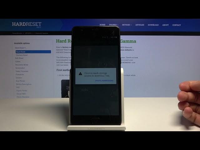 Video thumbnail for How to Bypass Google Verification in ARCHOS Diamond Gamma – Unlock FRP