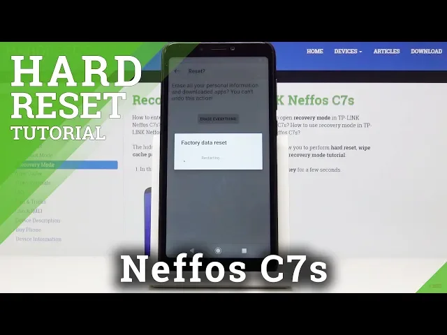 Video thumbnail for Factory Reset Neffos C7s