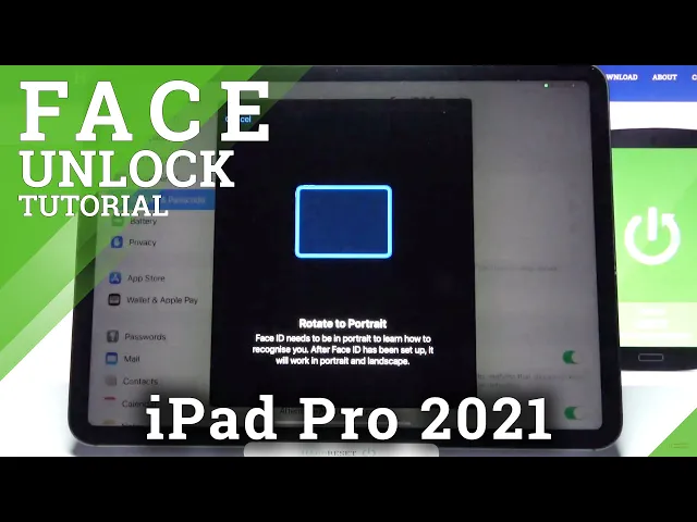 Video thumbnail for How to Set Up Face Unlock in iPad Pro 2021 – Set Face Unlock