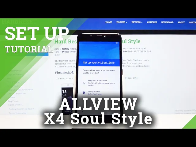 Video thumbnail for How to Set Up ALLVIEW X4 Soul Style – Configurations
