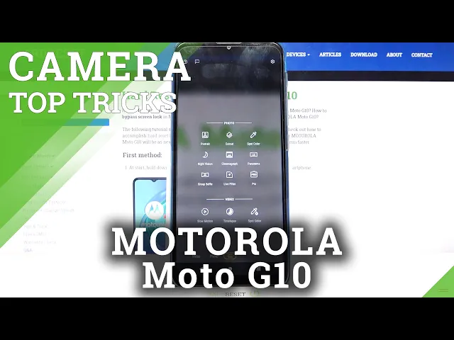 Video thumbnail for Camera Hidden Functions in MOTOROLA Moto G10 – Camera Top Tricks