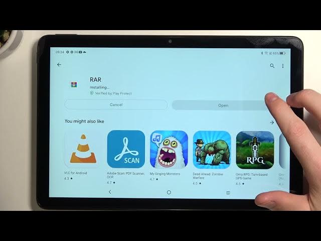 Video thumbnail for How to Download and Install the RAR Application on the TCL Tab 10s - Working with Archived Files