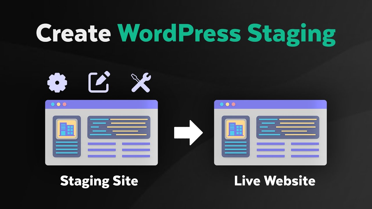 'Video thumbnail for How to Create a WordPress Staging Site for Testing _ Setup WordPress Test Site'
