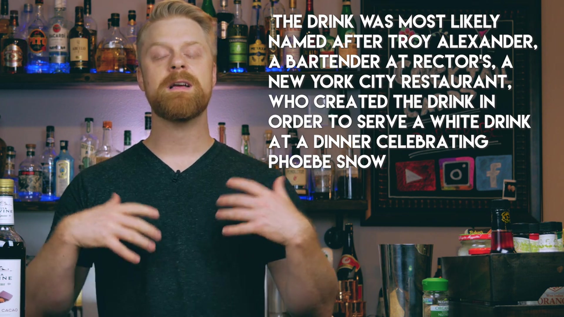 Video thumbnail for Brandy Alexander Closest Cocktail to a Chocolate Milkshake (720P HD) 1