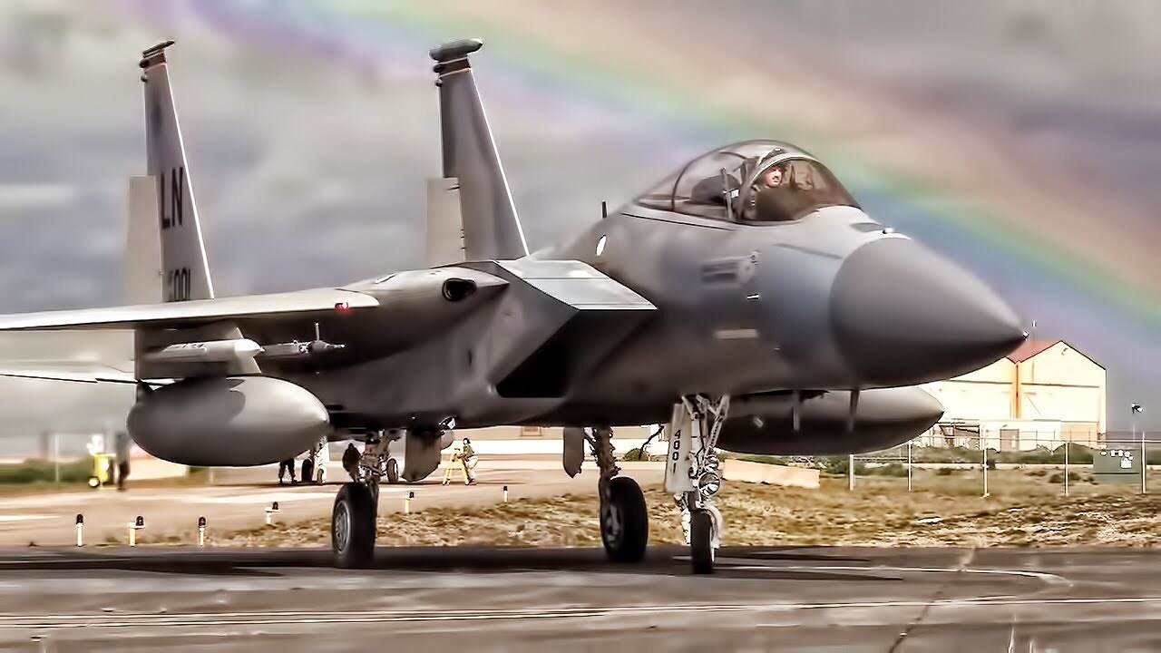 Video thumbnail for USAF F-15C Eagles Protect Iceland's Airspace (AUG 2018)