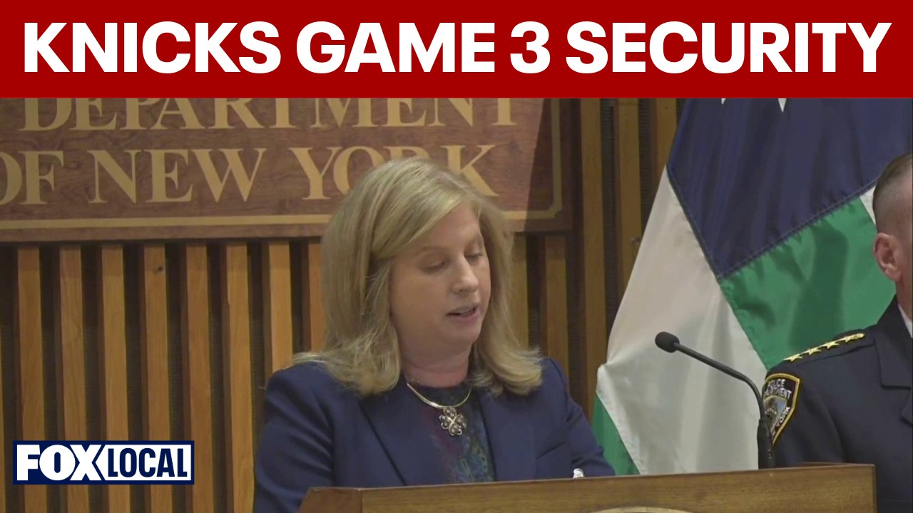Video thumbnail for FULL: NYPD, Secret Service provides security briefing ahead of Game 3