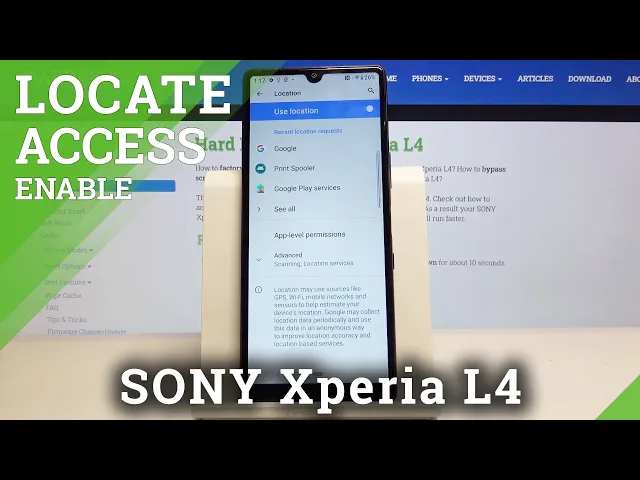 Video thumbnail for How to Turn Off Location in SONY Xperia L4 – Disable Localization