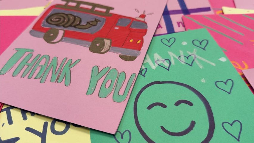 Video thumbnail for Rockland high school students spread kindness through 'Letters with Love'