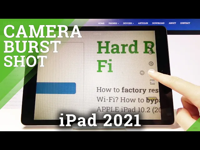 Video thumbnail for How to Take Burst Shot on iPad 2021 - Multiple Photos Creation