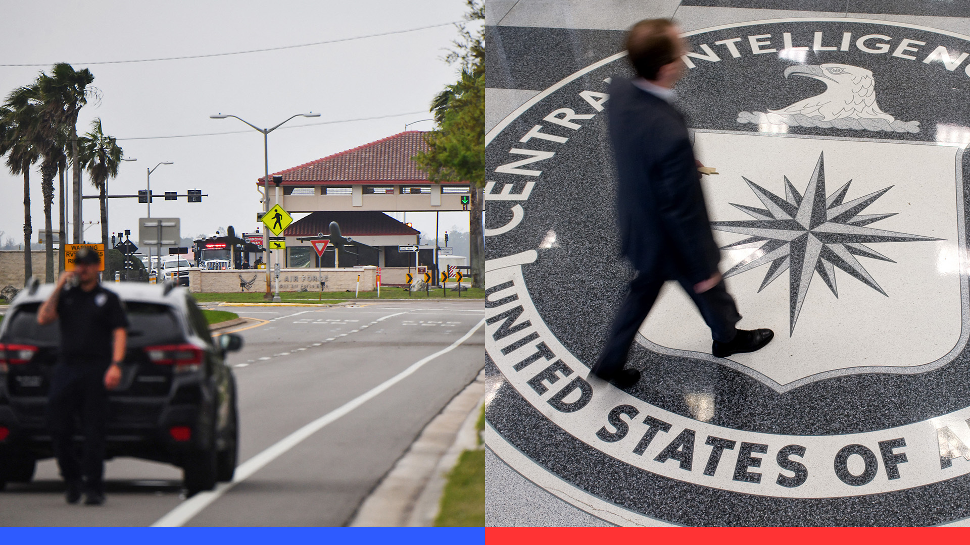 Video thumbnail for Parents of MacDill bombing suspects taken into custody; CIA World Factbook taken offline