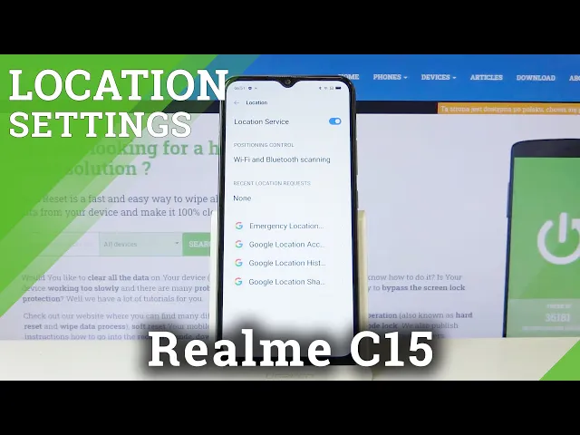 Video thumbnail for How to Turn On Device’s Location in REALME C15 – Find Location Settings