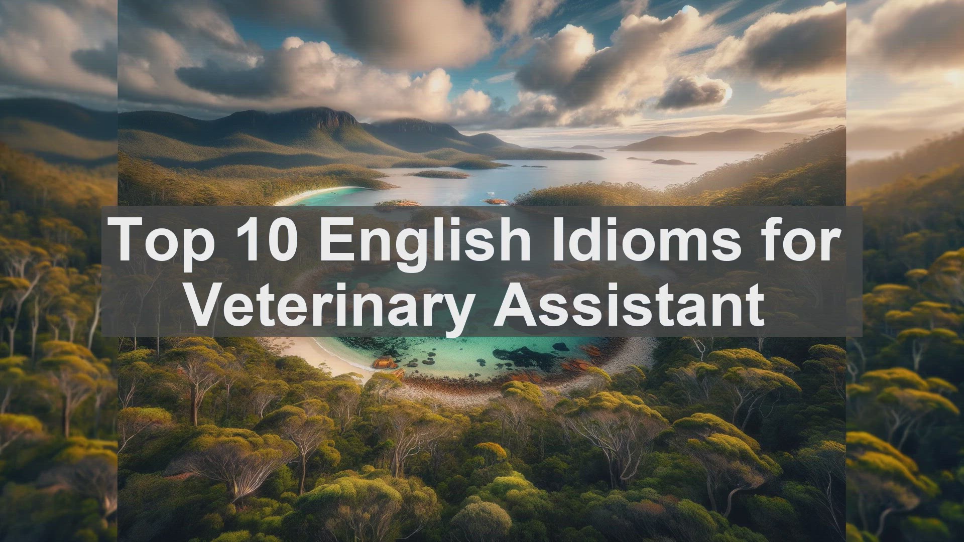 'Video thumbnail for Top 10 English Idioms for Veterinary Assistant'