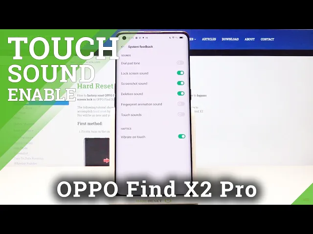 Video thumbnail for How to Enable Touch Sounds in OPPO Find X2 Pro – Customize Touch Clicks