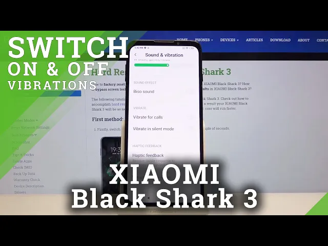 Video thumbnail for How to Enter Vibration Options in Xiaomi Black Shark 3
