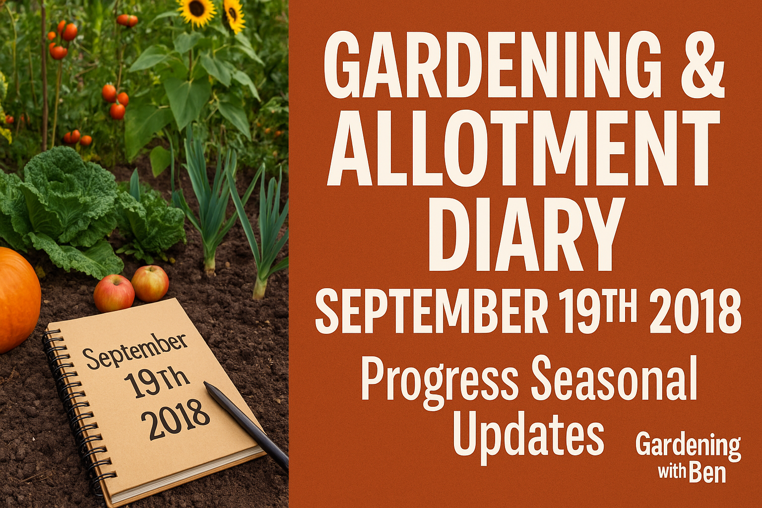 Video thumbnail for 🎥 ✅ September 19th Allotment Diary 🍂🌿 | Garden Progress & Seasonal Updates 🌱✨