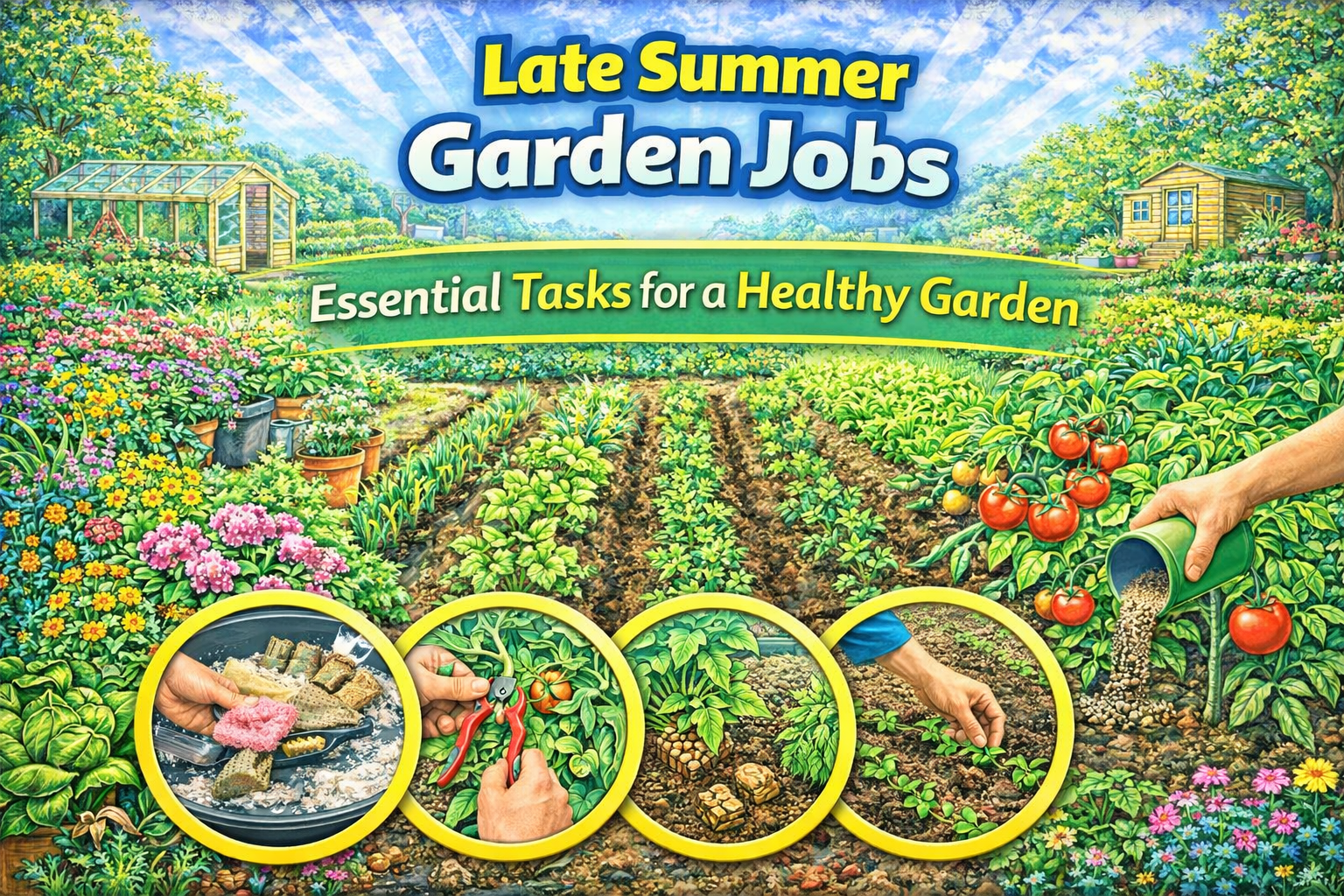 Video thumbnail for Late Summer Garden Jobs | Essential Tasks for a Healthy Garden