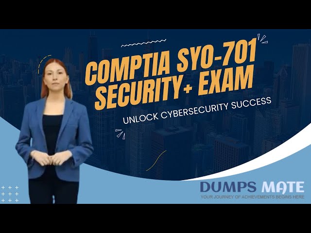 Video thumbnail for How to Pass Security+ CompTIA Sy0-701 Certification: Unlock Cybersecurity Success