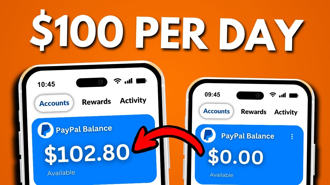 Video thumbnail for Earn $100+/Day 🤑 As Complete Beginner ｜ Make Money Online