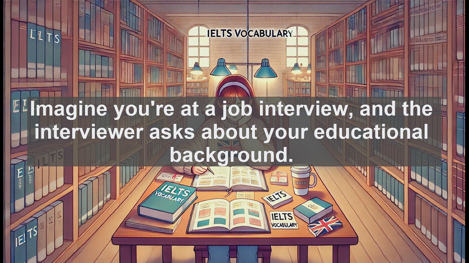 'Video thumbnail for 2500 Must Know IELTS 5.5 Vocabulary - Understanding 'Educated': Essential IELTS Vocabulary'
