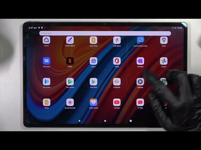Video thumbnail for How to Turn On/Off Auto-Correction on LENOVO TAB P12 PRO – Text Correction