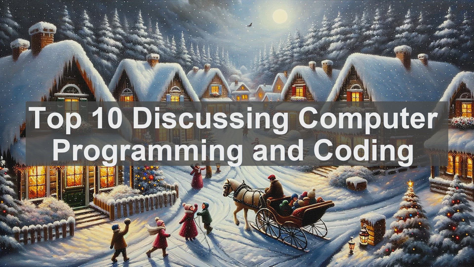 'Video thumbnail for Top 10 Discussing Computer Programming and Coding'