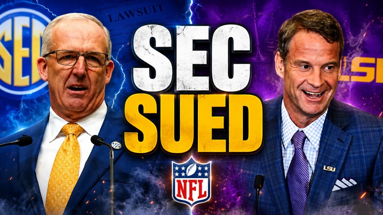 Video thumbnail for LSU vs. the SEC JUST EXPLODED: Greg Sankey SUED as College Football Faces CHAOS