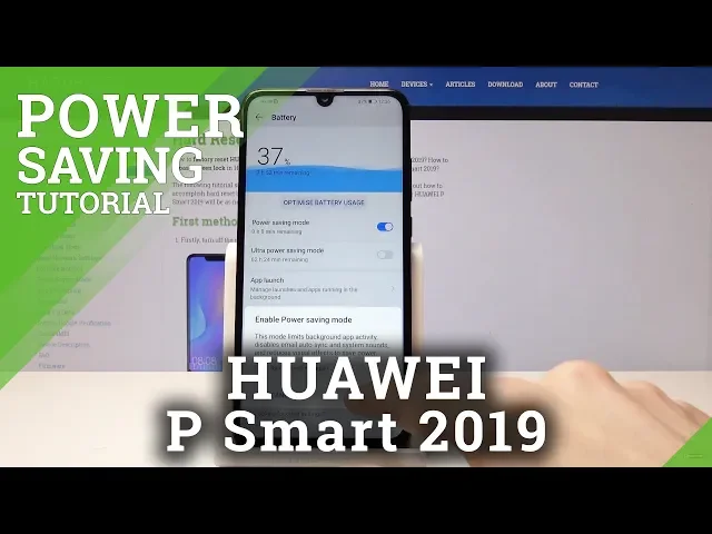 Video thumbnail for Power Saving Mode in HUAWEI P Smart 2019 - Battery Saver