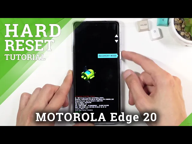 Video thumbnail for How to Hard Reset MOTOROLA Edge 20 via Recovery Mode – Wipe Data / Bypass Screen Lock