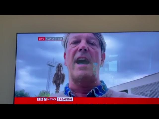 'Video thumbnail for Olive Press' Jon Clarke in an interview with the BBC on the situation with flooding in Spain'