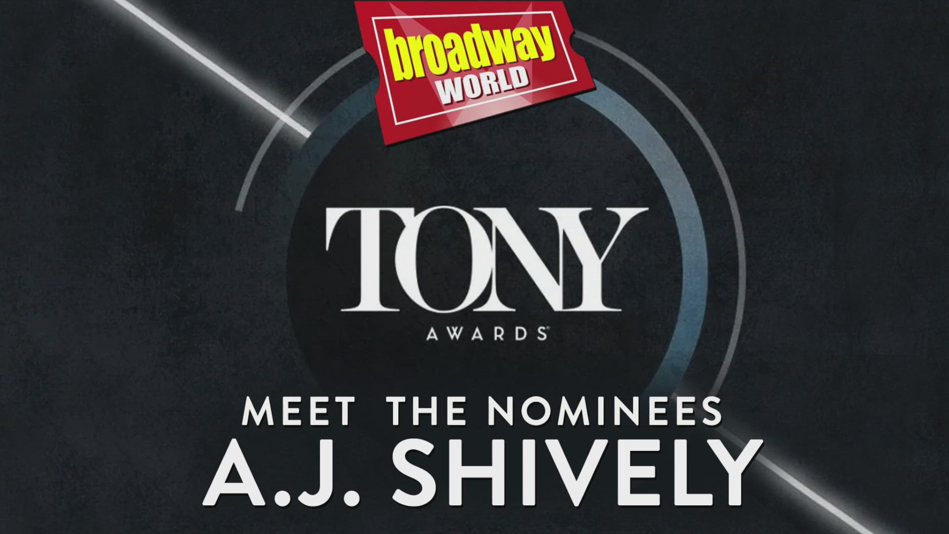 Video thumbnail for Meet the 2022 Tony Nominees: PARADISE SQUARE's A.J. Shively