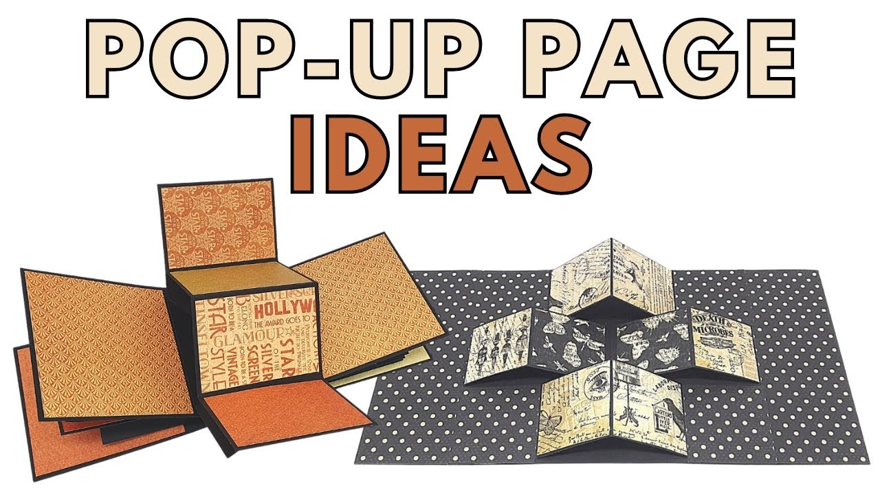 Video thumbnail for Pop-up Page Ideas