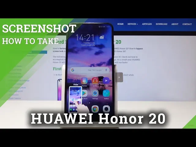 Video thumbnail for How to Capture Screen in Honor 20 – Edit & Share Screenshot
