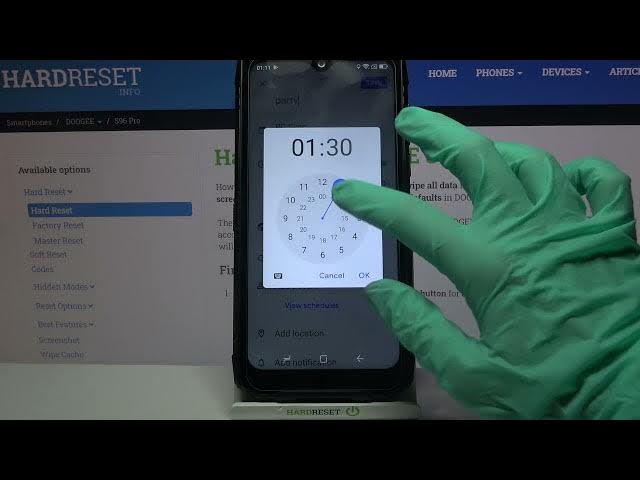 Video thumbnail for DOOGEE S96 Pro and Calendar App Usage – Create or Remove Calendar Event