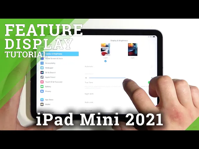 Video thumbnail for How to Find & Manage Display Settings on iPad mini 2021 – Adjust Display Preferences