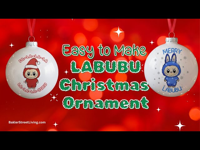 Video thumbnail for Easy to Make Labubu Christmas Ornament
