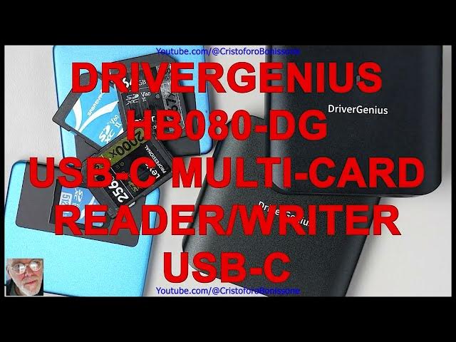 Video thumbnail for DriverGenius HB080 USB-C + Benchmark #drivergenius #usbc #sdcard #uhs #card #microsdcard #benchmark