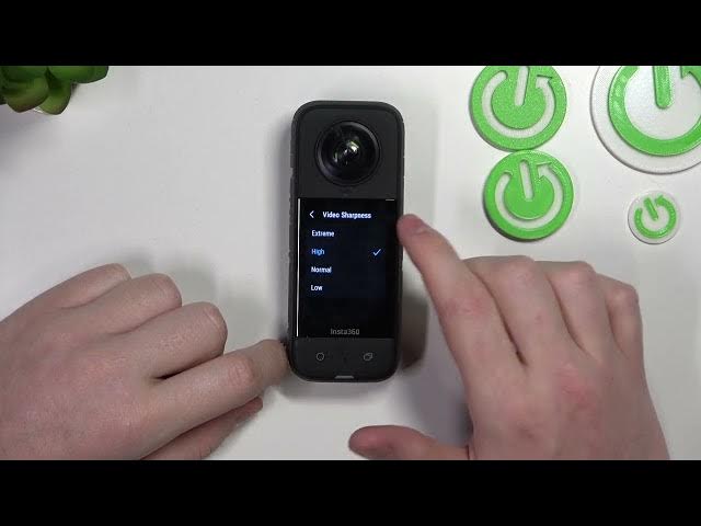 Video thumbnail for Insta 360 X3 - How To Change Video Sharpness