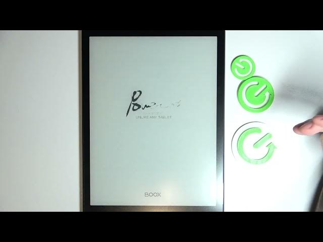 Video thumbnail for Onyx Boox Note 5 How To Factory Reset