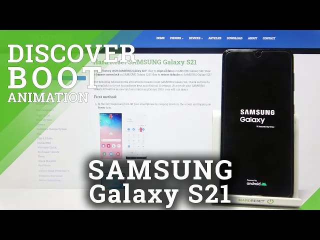 Video thumbnail for Welcome Screen Animation Samsung Galaxy S21 – Check Out Boot Animation