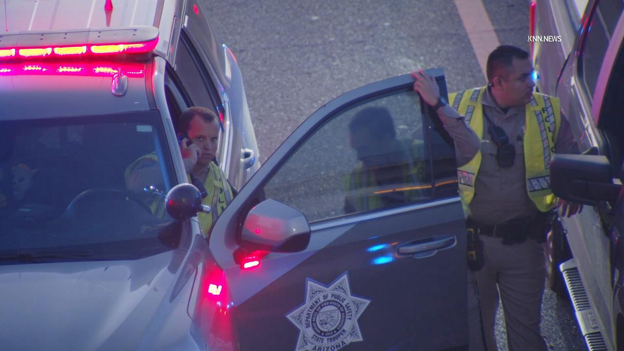 Video thumbnail for US, Phoenix: Phoenix I-10 Fatal Vehicle Vs Pedestrian Collision.