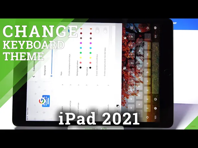 Video thumbnail for How to Customize Keyboard Theme on iPad 2021 – Adjust Keyboard Look