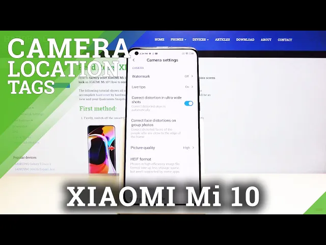 Video thumbnail for How to Add Camera Location Tags in Xiaomi MI 10 – Camera Advanced Settings